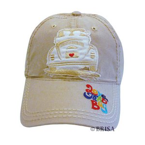 Volkswagen VW Kever Cap - Love that Bug/Beige