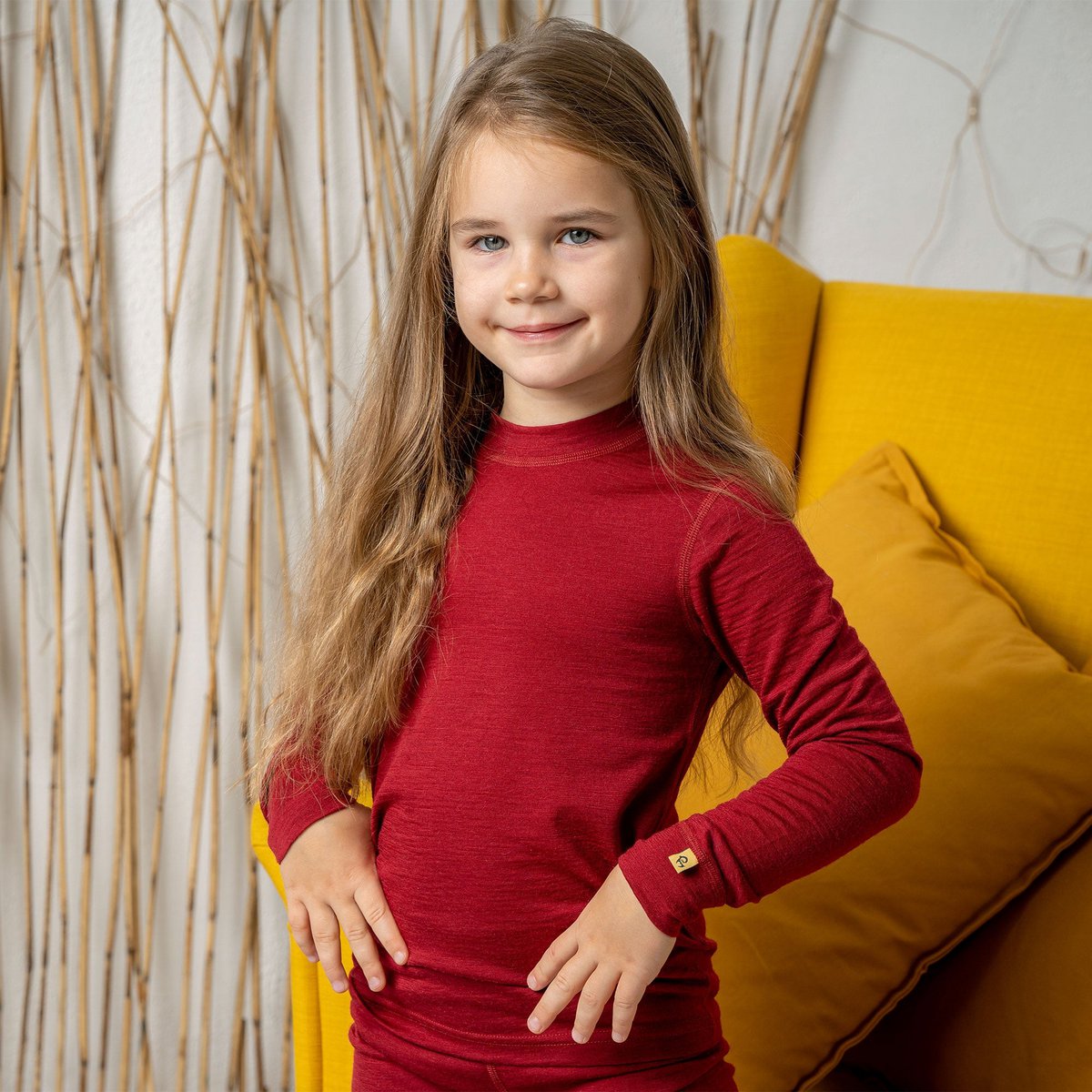 Crew royal à manches longues thermiques pour enfants