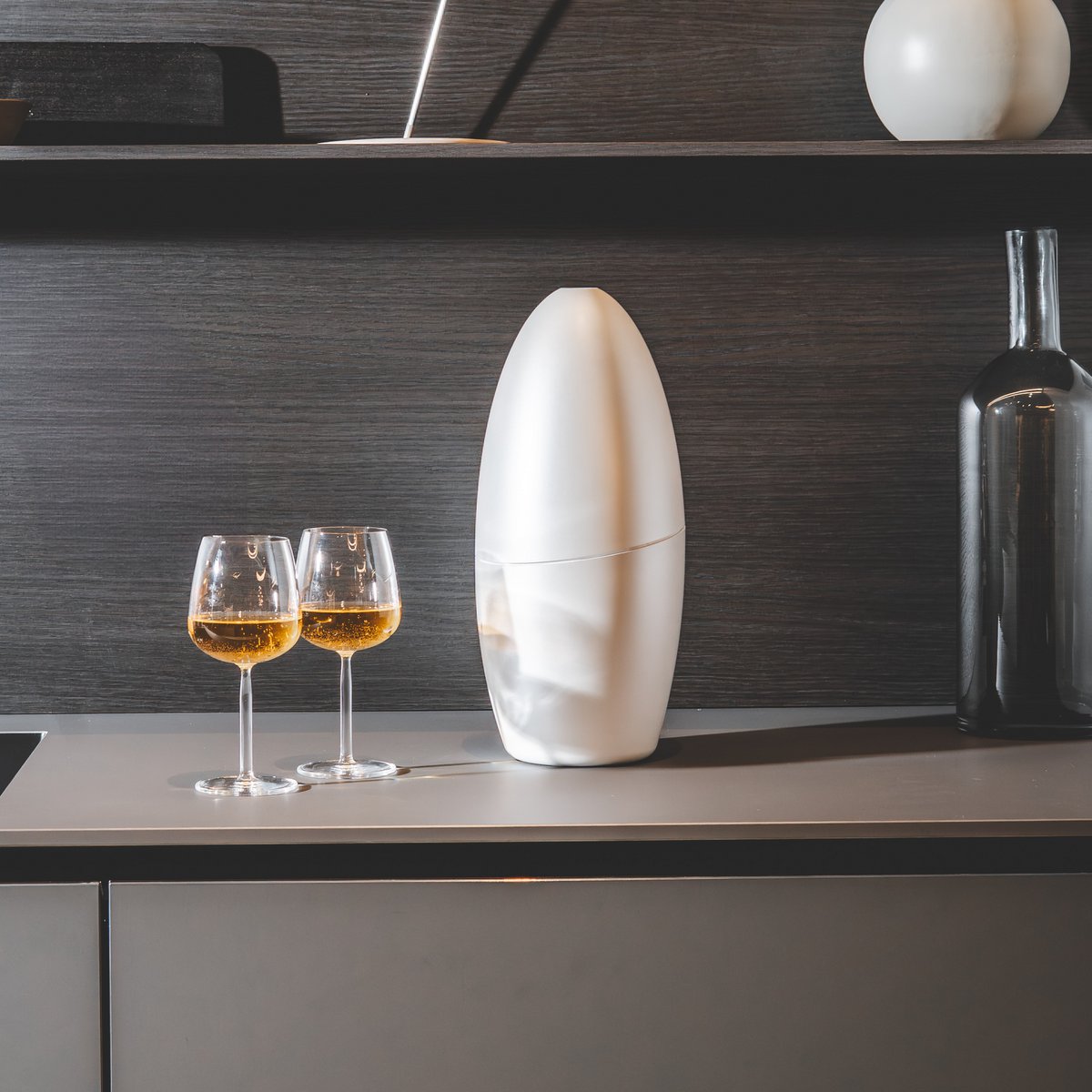 WEGG METAL - Wine and Champagne Cooler with Gel Bags Kit