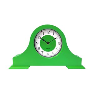 Uhr - Manteluhr - Grün - 36x8,5x20 cm