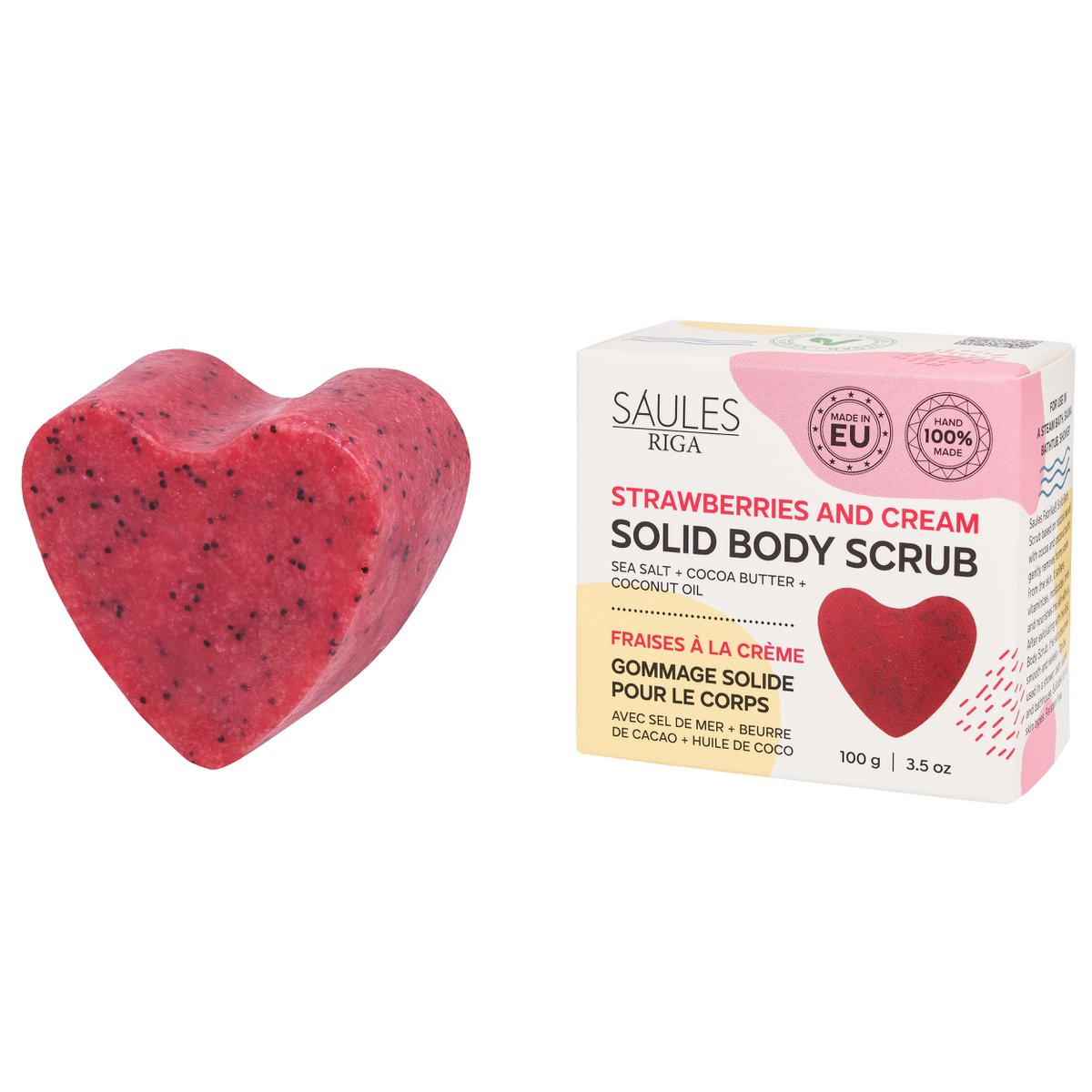 SOLID BODY SCRUB 100g - 12 Variations