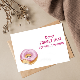 Postkort - Donut