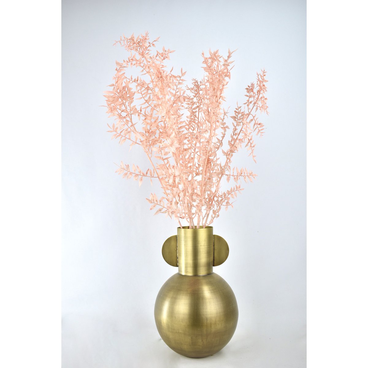 Ruscus - Łosoś - 70 cm - suszone kwiaty