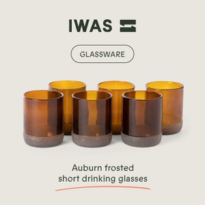Drinking glasses Auburn - Short (set of 6)
