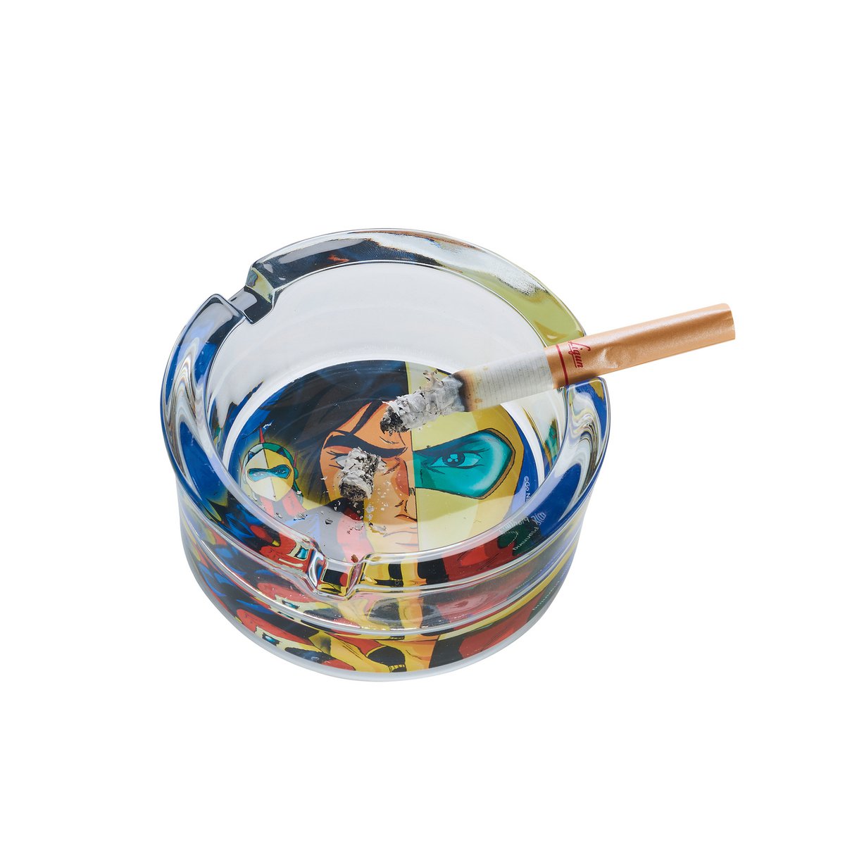 GOLDORAK Glazen Asbak 8 cm