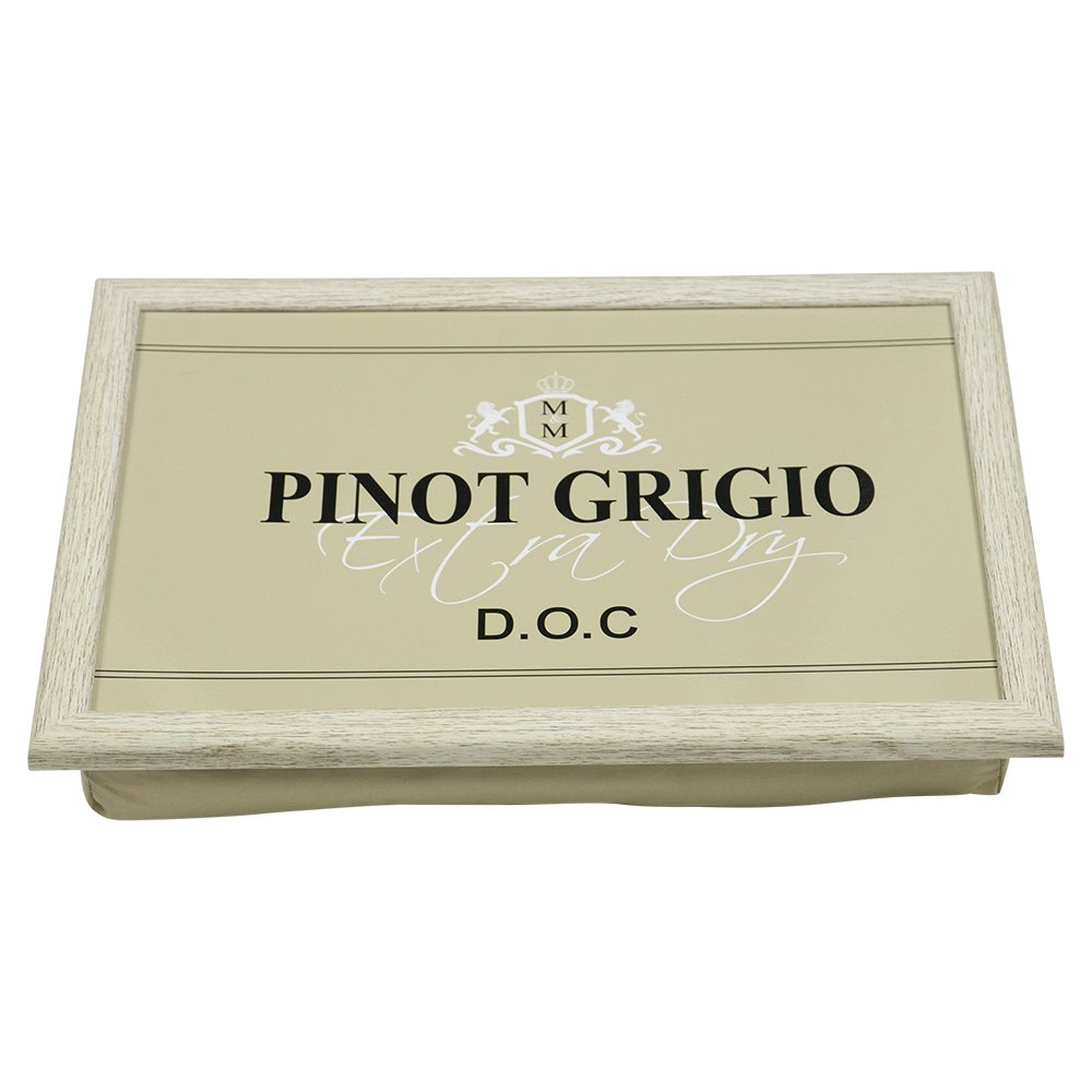 Lap cushion wine pinot grigio beige 43cm