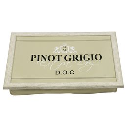 Schoßkissen Wein Pinot Grigio Beige 43cm