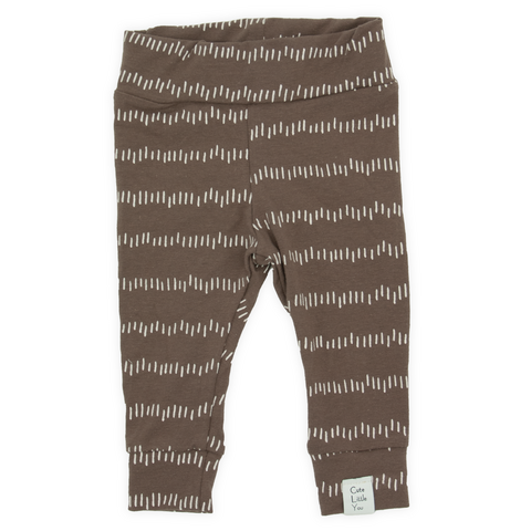 Legging | Irregular stripes | Bruin