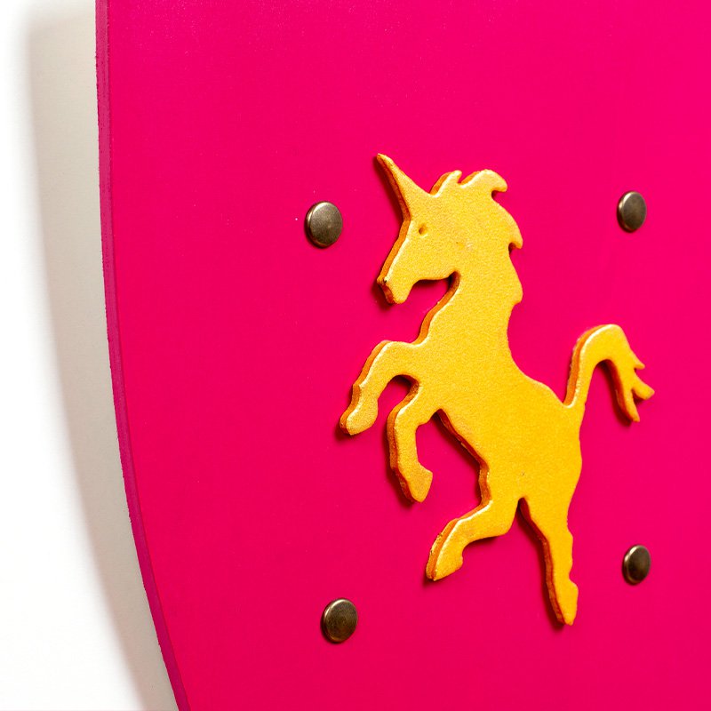 SHIELD KAMELOT L ROSA - EINHORN - ST626