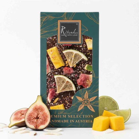 Premium melkchocolade - Pina Colada 95g