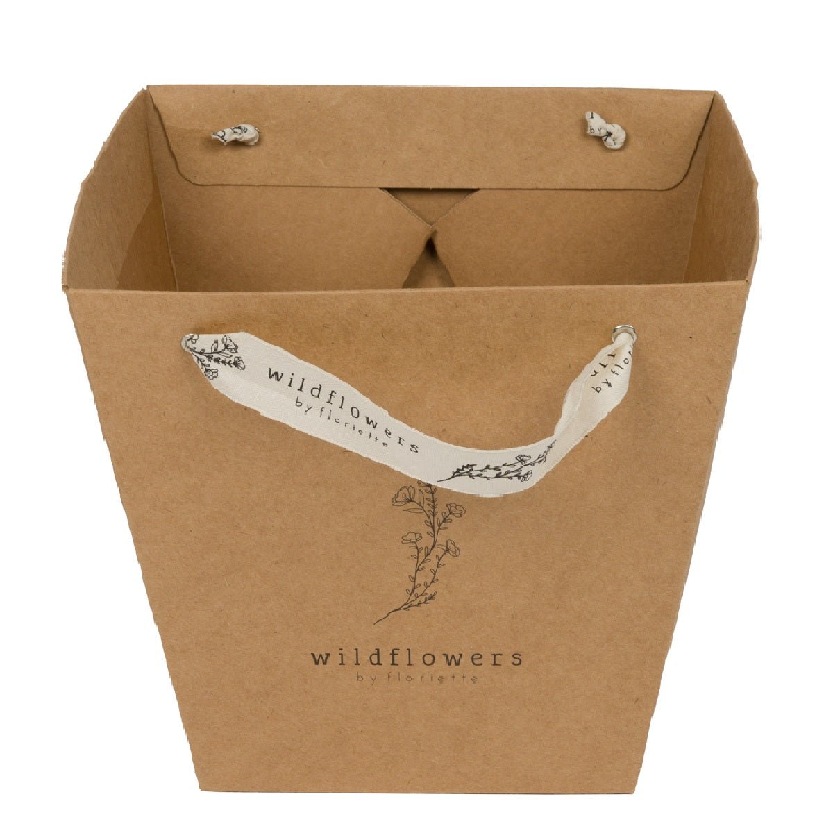 Foldable Bucket - Wildflowers