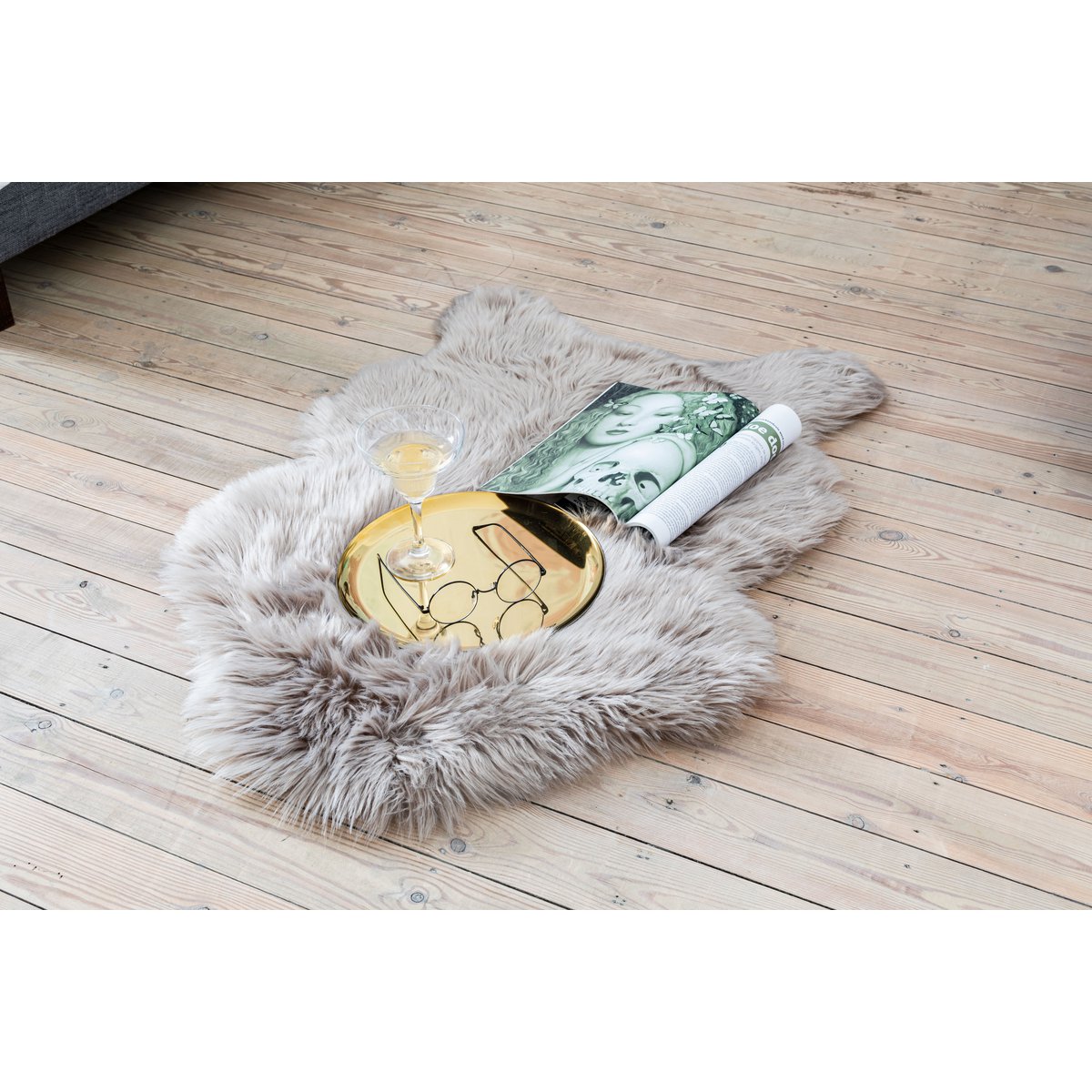 Tapis PEAU DE MOUTON - 60x90 cm