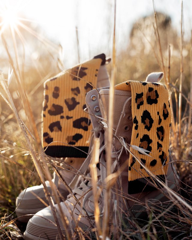 SKARPETKI W LEOPARDA