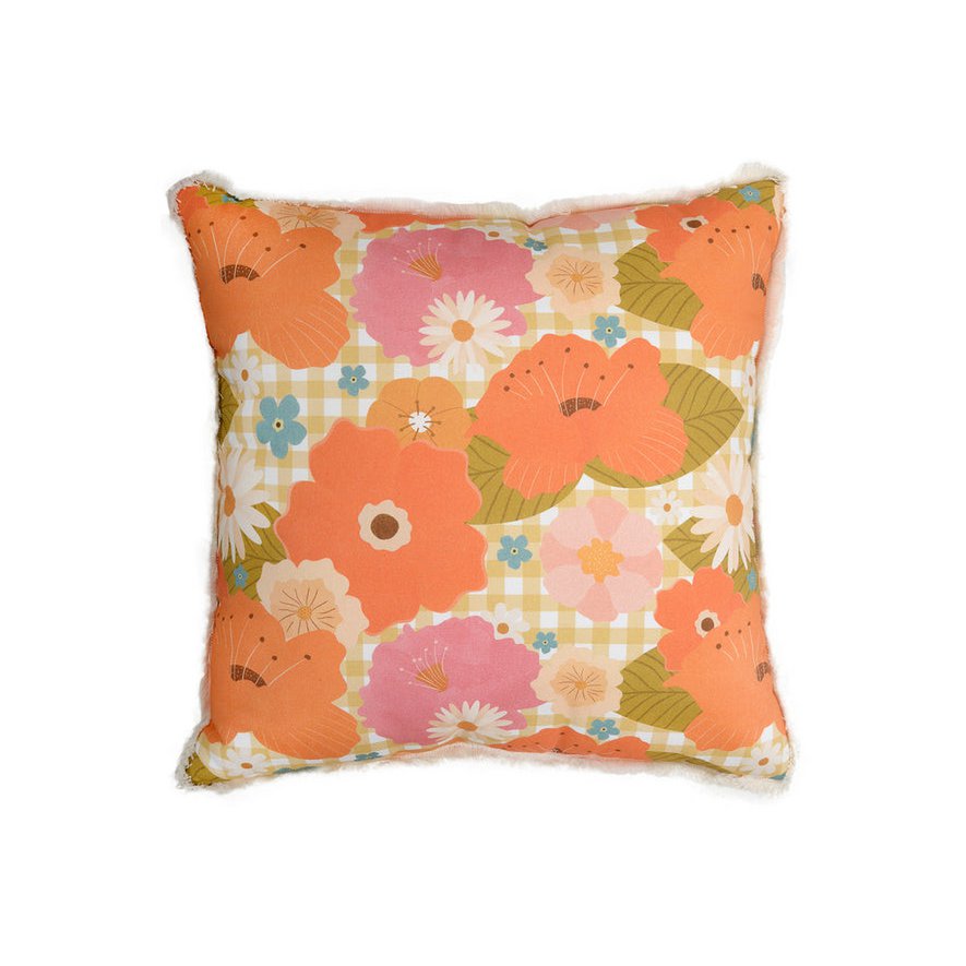 “Picnic with flowers” Pillow