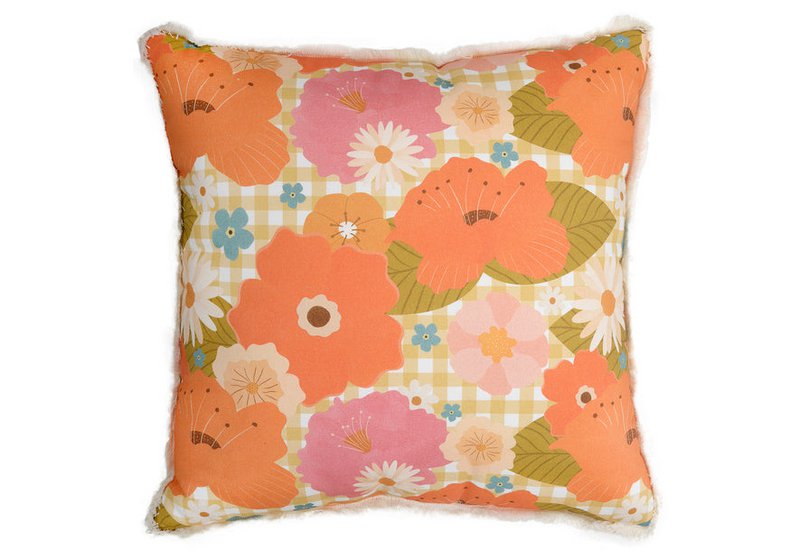 “Picnic with flowers” Pillow