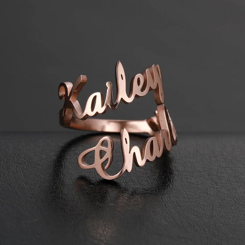 Bague prénom - bague prénom personnalisée