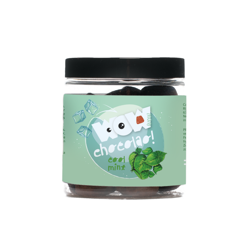 Kühle Minze – Schokoladentrüffel – 130-g-Glas