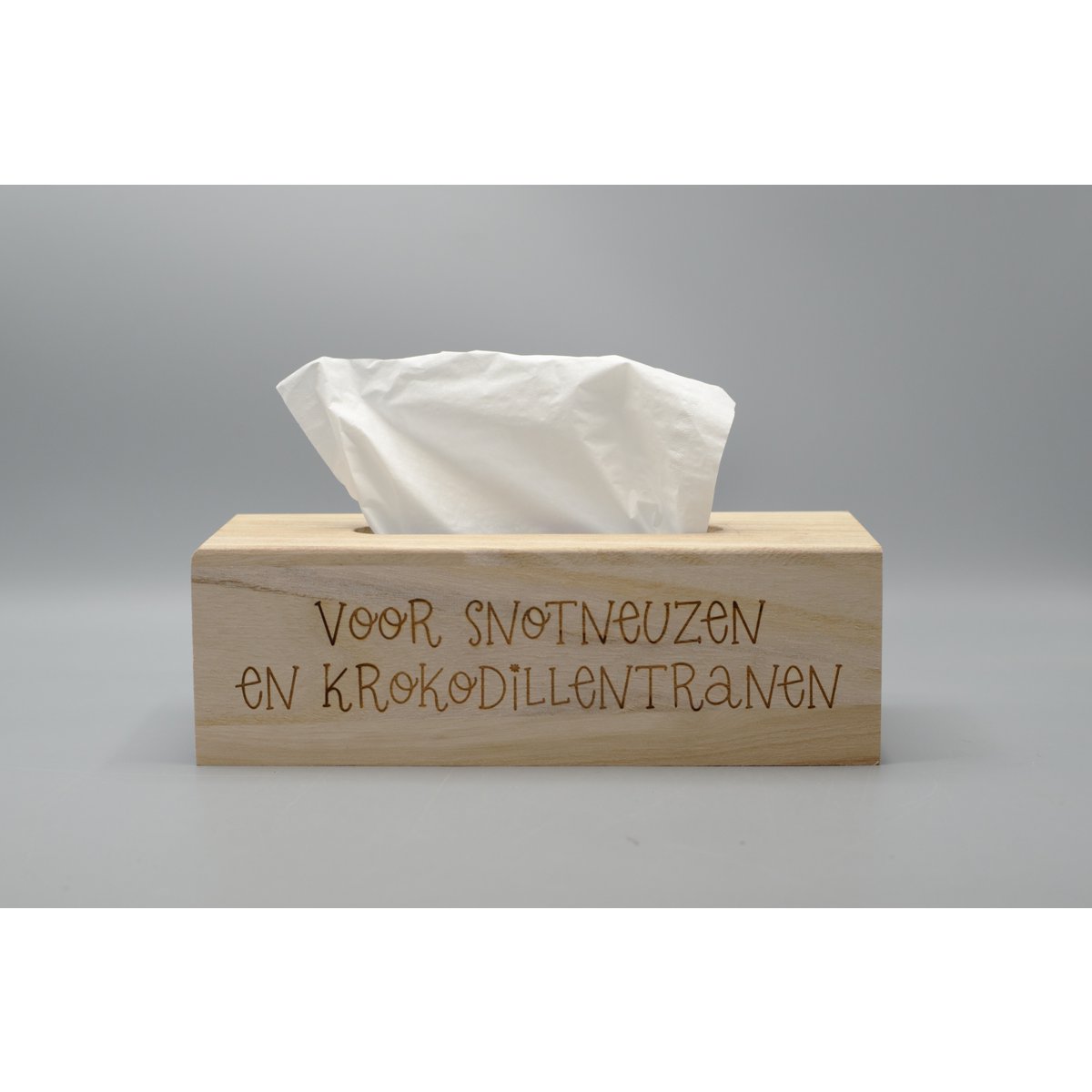 Handkerchief box For snot noses and crocodile tears