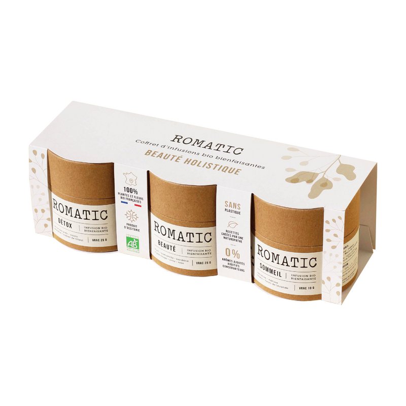 Coffret d'infusions bio BEAUTÉ HOLISTIQUE - Edition limitée