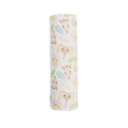 Lulujo swaddle 120x120 - Jungle Safari