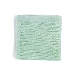 Peppermint knitted pocket square