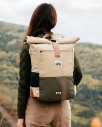 Sac à dos imperméable en chanvre Polar Explorer - Beige