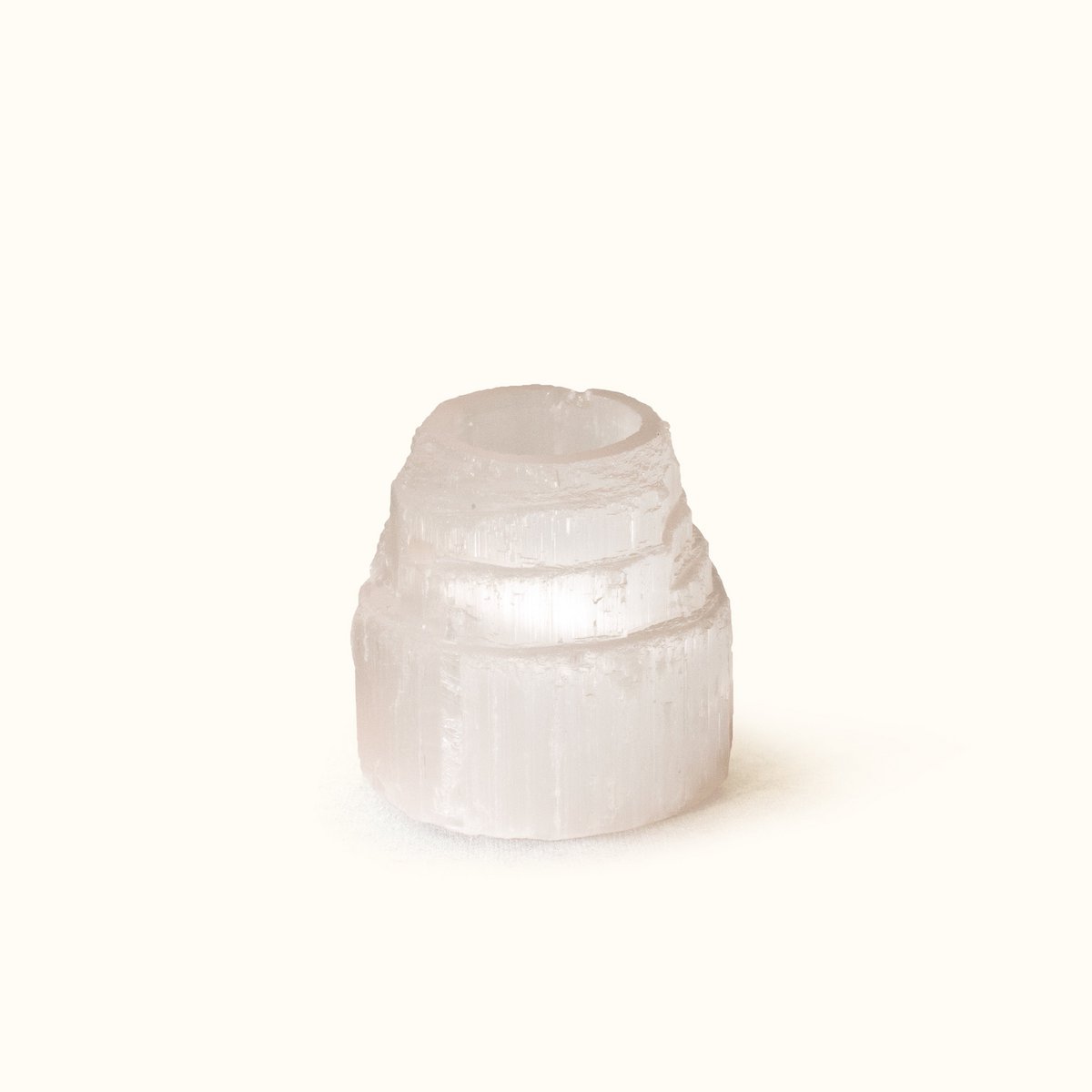 Selenite Tealight Tower