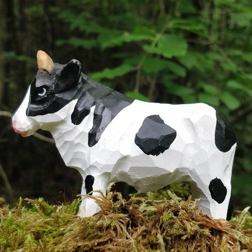 Wudimals® Stier-Tierspielzeug aus Holz