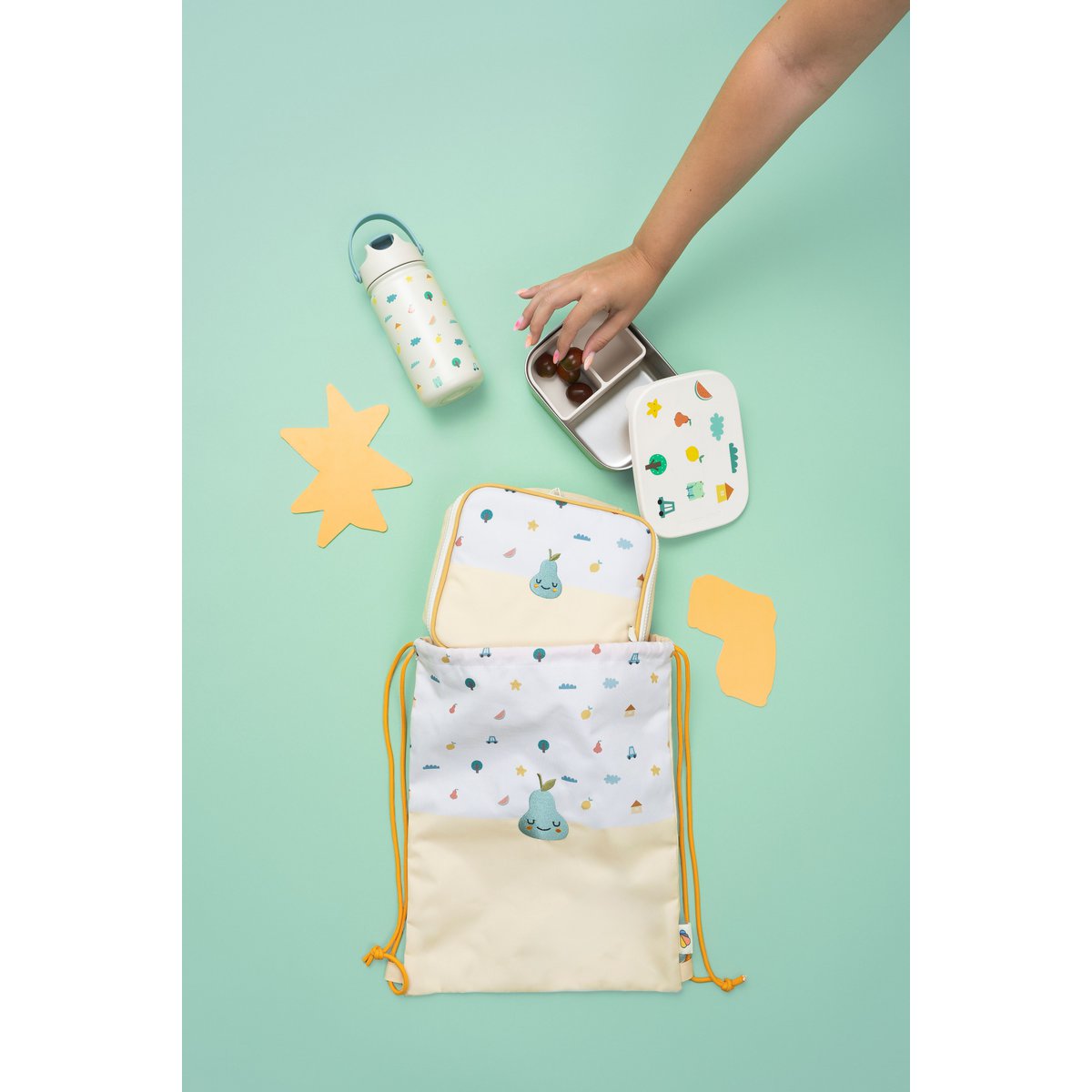 Tiny Bits Drawstring Bag for Kids