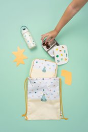 Tiny Bits Drawstring Bag for Kids