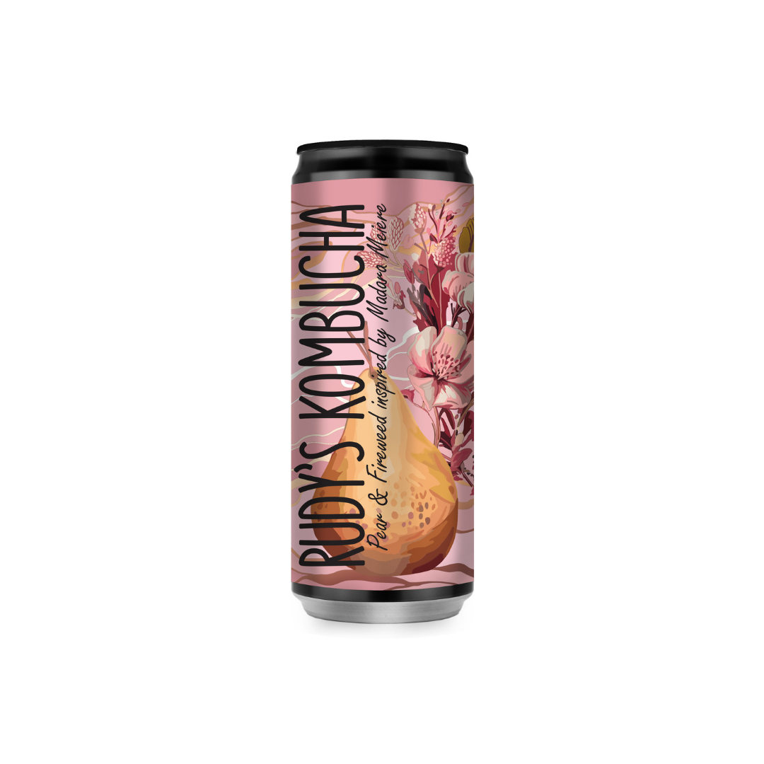 Rudys Alive Pear Kombucha (24x330ml)