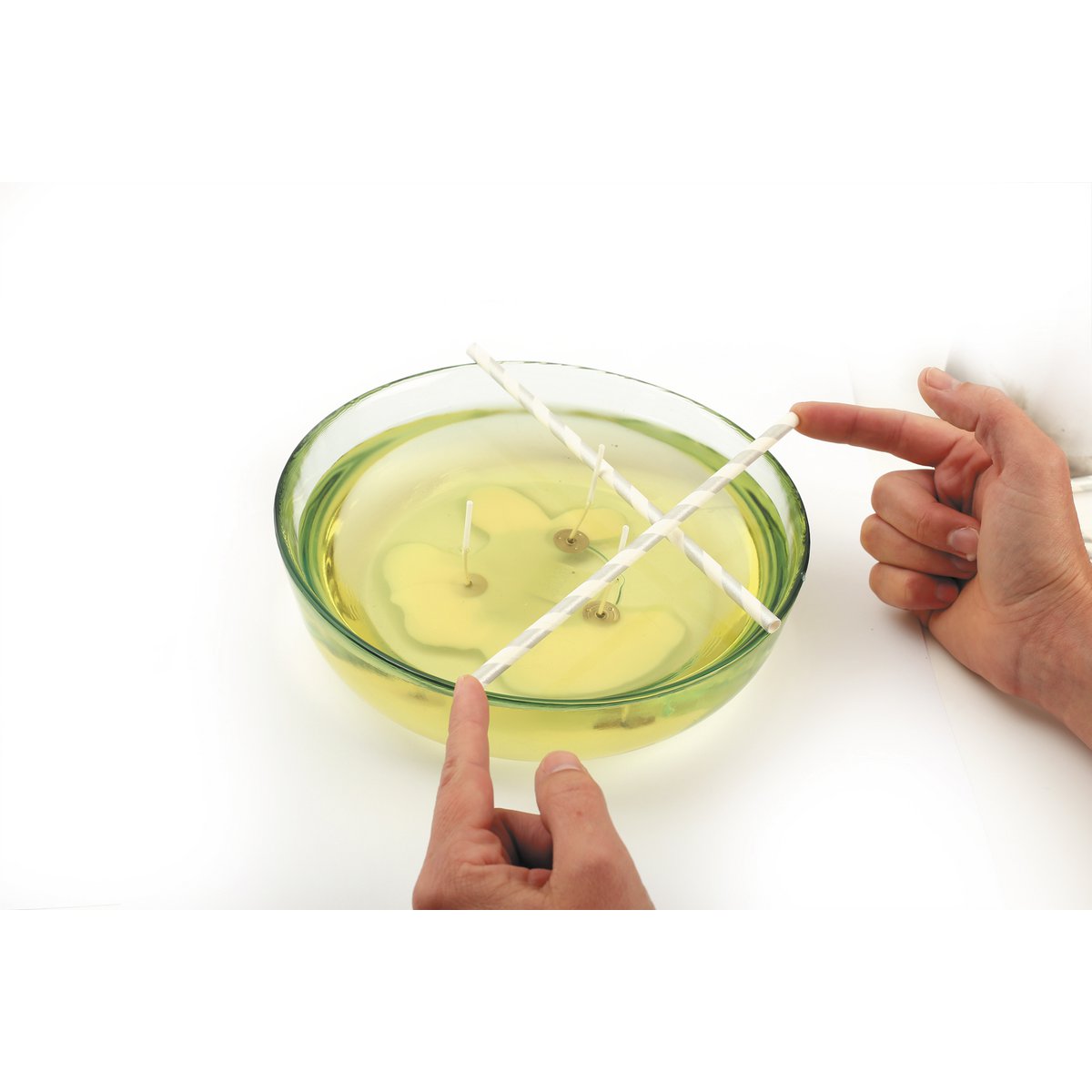 DIY LITHOTHERAPY CANDLE SET