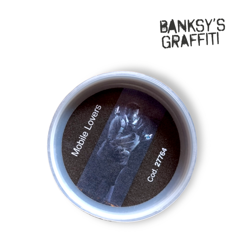 Banksy Door Sticker (83x210cm) - Mobile Lovers