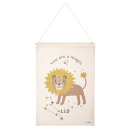 LITTLE LEO børnevægkunst stjernetegn Løven