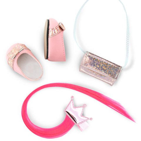 Soft toy, Sweet Sisters - Footwear and Accessories Set