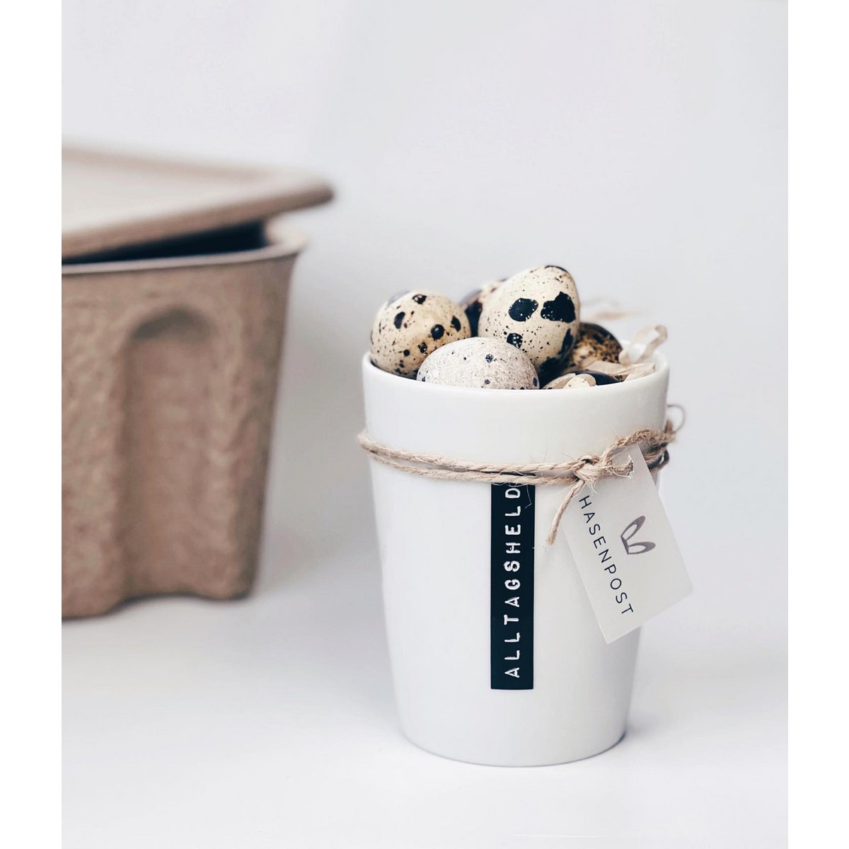 Becher Tasse Porzellan Herzensmensch - For You -  Soulmate - Alltagsheld - Bitte lächeln - Ciao Kakao - Teatime - But first coffee - Workmode - Weekenmode - Muntermacher