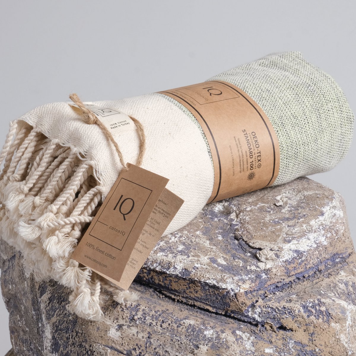 hammam towel | Sauna towel | Beach towel | Ecuador | Green | 170x95cm