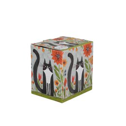 DUO CATS Mug + Infuser with Tag, 400ml, MEADOW, giftbox