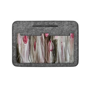 Tulips Organizer In Grey Felt For Bag Bertoni