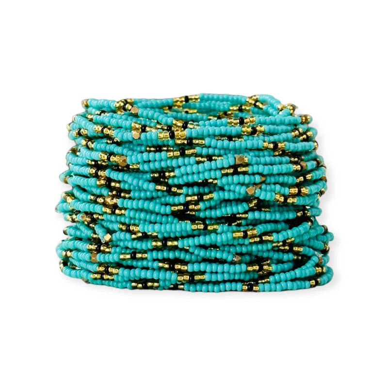 Masai Beaded Bracelet Classy Turquoise