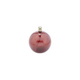 Olielamp Ronde amarant laiton M