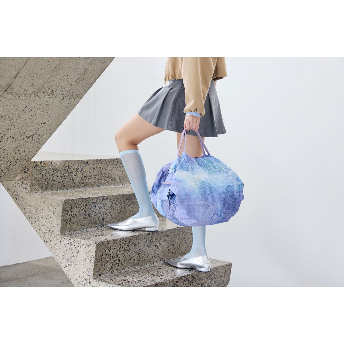 Shupatto recycelte Tasche – Blue Moon