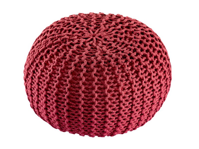Pouf outdoor ø55cm Sitzpouf Terrasse Pool Garten