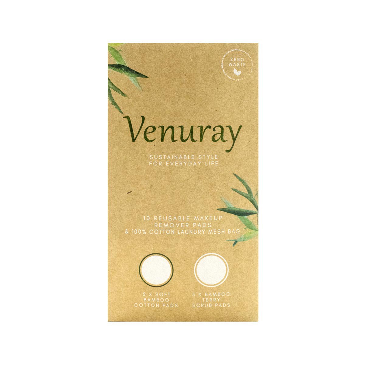 Almohadillas de maquillaje reutilizables Venuray