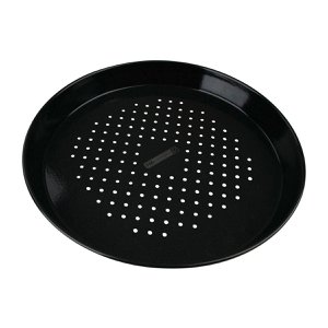 Ronde geperforeerde pizzaplaat voor oven en barbecue 32 cm FM Professional Barbecue