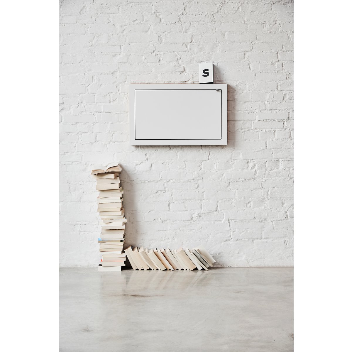 Fläpps Wall Desk/Secretary 80x50-1 - White