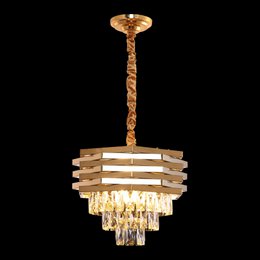 Crystal Gold hanging lamp | 40cm