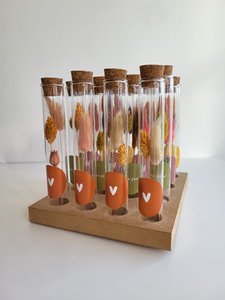 Geschenktuben Trockenblumen