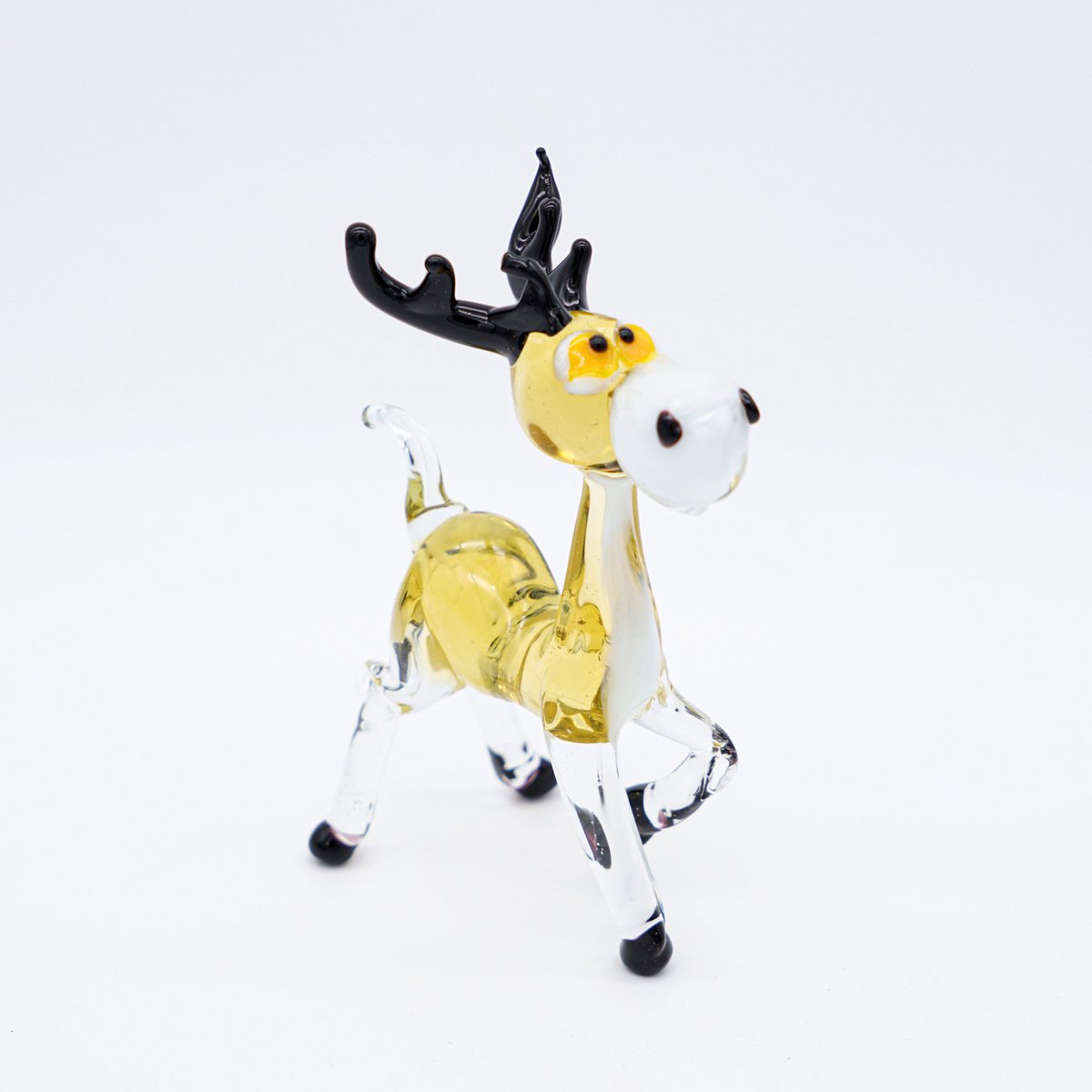 Reindeer glass animal