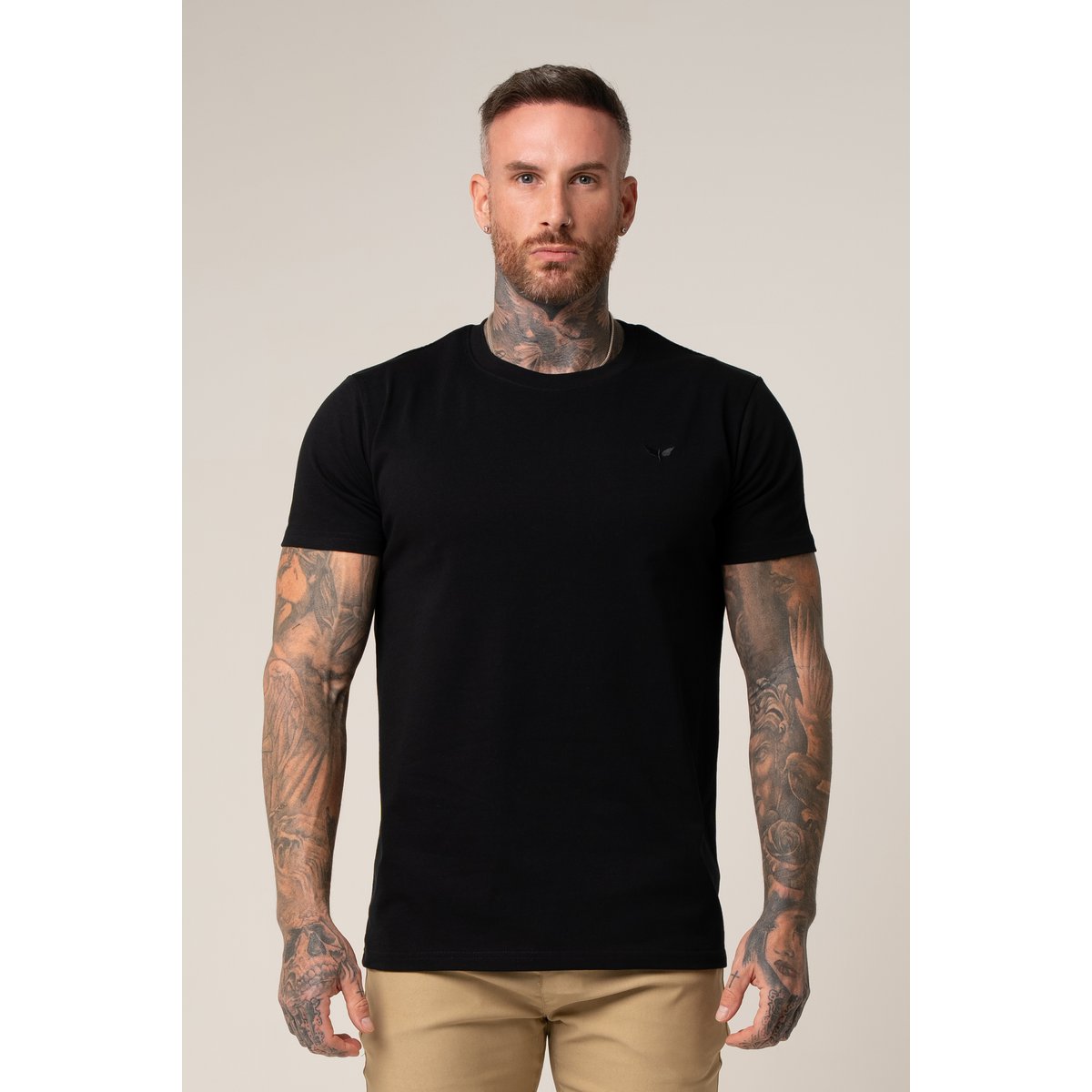 T-shirt i bomuld til hverdag
